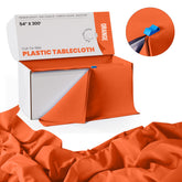54 In. x 300 Ft. Cut To Size Table Roll  | Orange | Case of 4